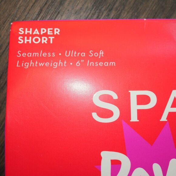 NEW SPANX Power Short Shaper Short Soft Nude Size Medium 6" Inseam - Picture 5 of 11
